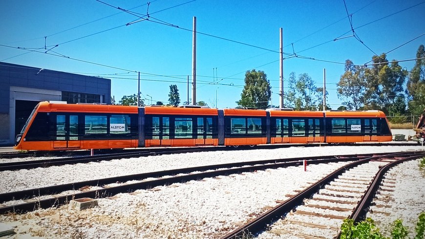 Alstom présente le tram Citadis X05 à Athènes
